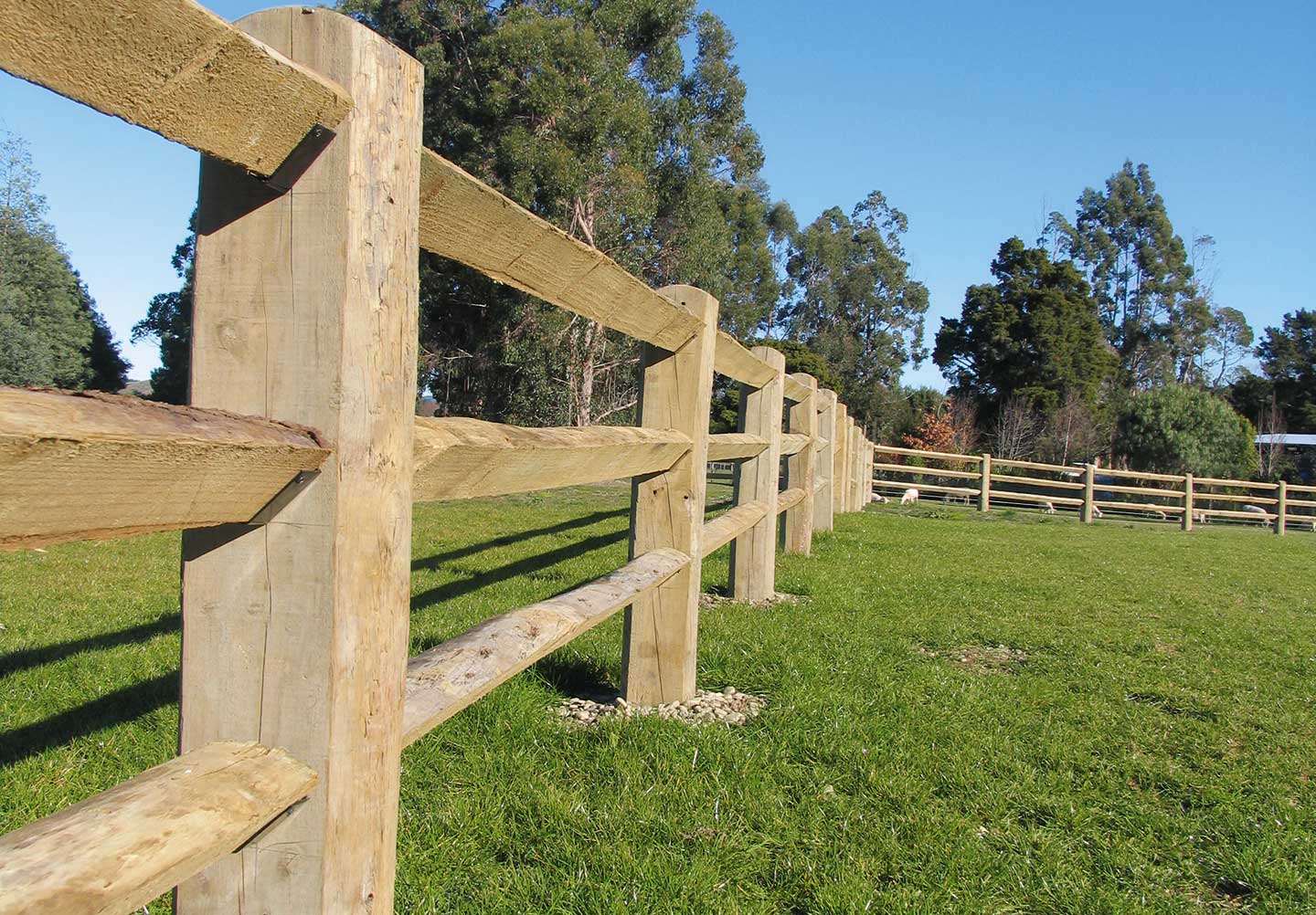 Lifestyle Post and Rail® Goldpine